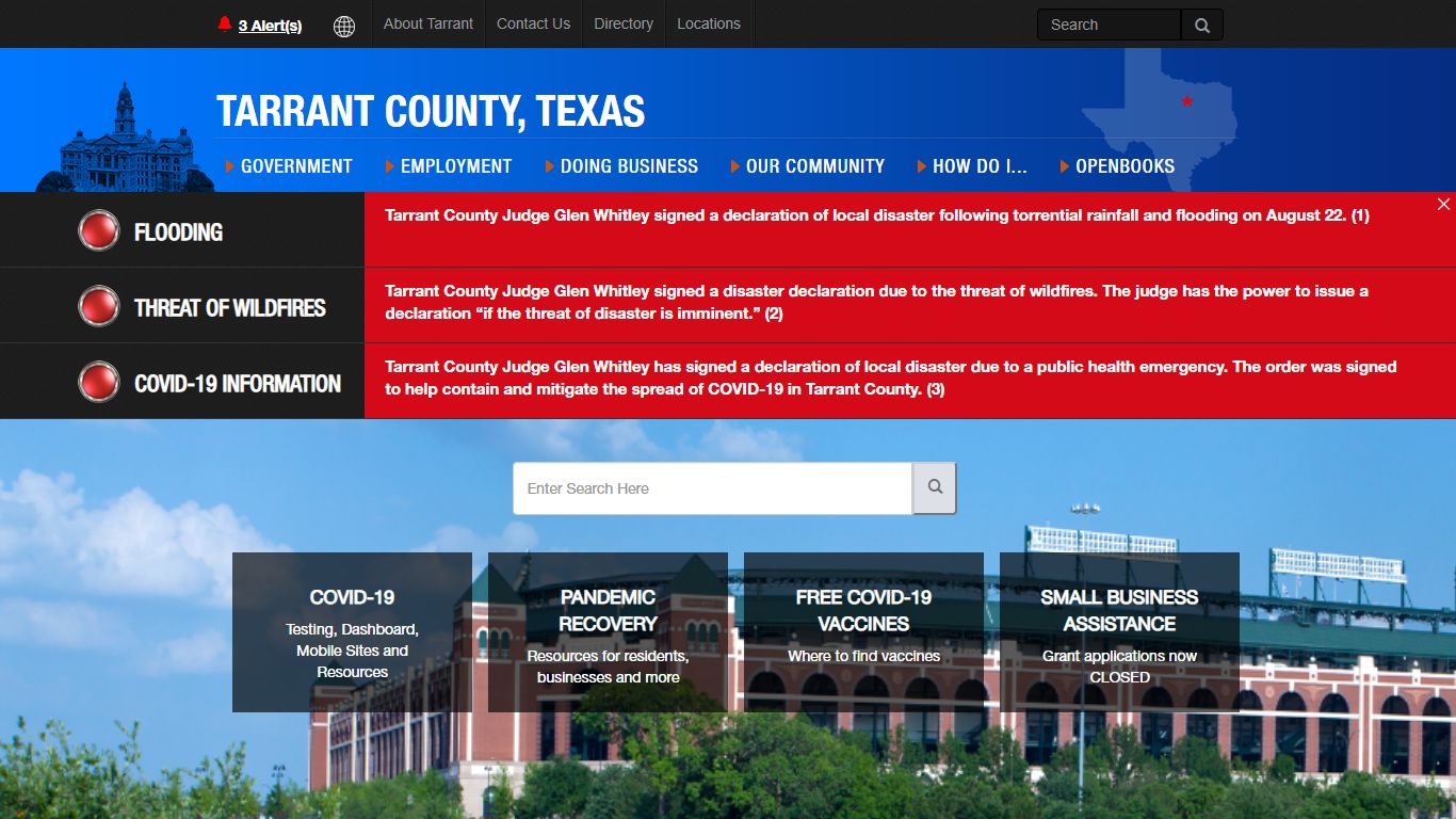 Online Searches CCL - Tarrant County TX